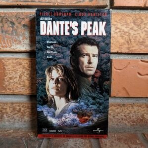 ** 4/$25 VHS ** Dante's Peak (VHS, 1997) Vintage - 90's - Retro - Good Used Cond